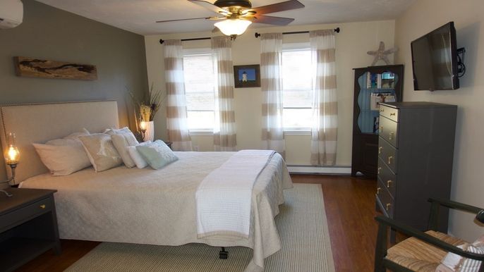 Interior, Bedroom, Wood Texture Flooring