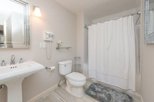 Interior, Bathroom, Glass Shower, Ceramic Tile
