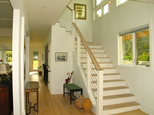 Interior, Wood Texture Flooring, Recessed Lighting
