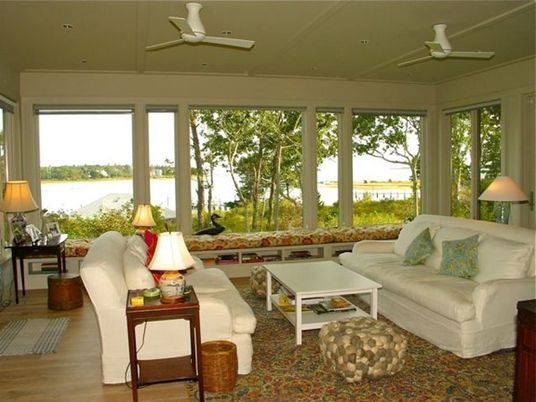 Interior, Wood Texture Flooring, Recessed Lighting, Living room, Home Office, Water