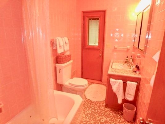 Interior, Bathroom, Glass Shower, Ceramic Tile