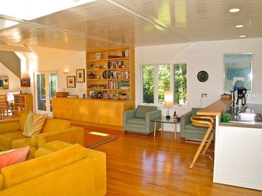 Interior, Wood Texture Flooring, Recessed Lighting, Living room, Home Office
