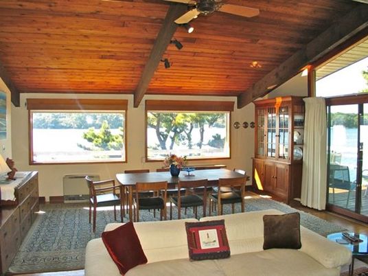 Interior, Dining room, Wooden Beams, Wooden Ceilings, Ceramic Tile, Wooden Walls