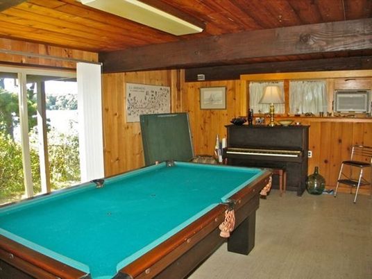 Interior, Billiard Table, Game Room, Wooden Beams, Wooden Ceilings, Wooden Walls