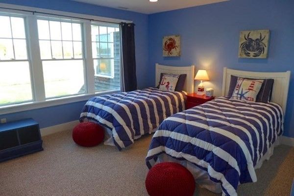 Interior, Bedroom, Recessed Lighting, Fireplace