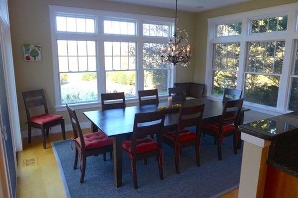 Interior, Wood Texture Flooring, Dining room, Chandelier