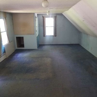 Empty room, Fireplace, Interior
