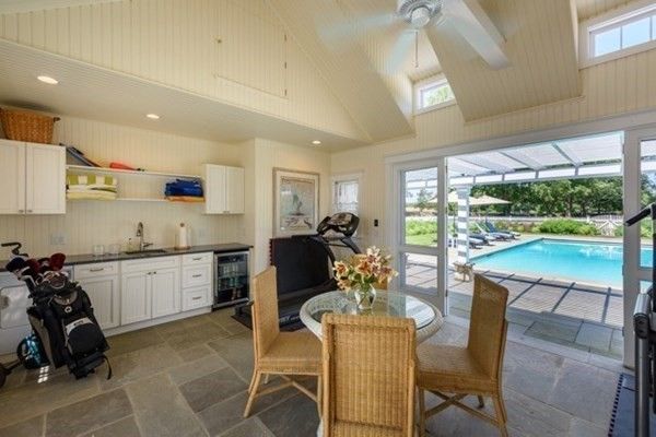 Interior, Pool, Kitchen, Recessed Lighting, Glass Ceilings, Dining room, Ceramic Tile