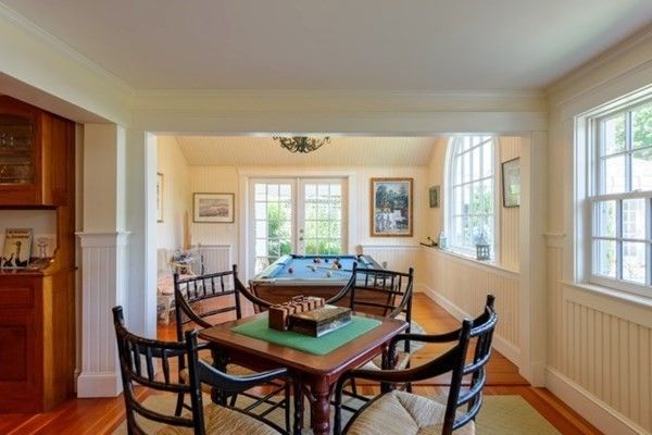 Interior, Wood Texture Flooring, Dining room