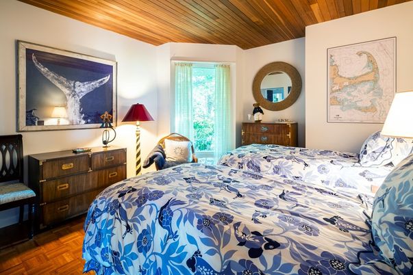 Bedroom, Interior, Wooden Ceilings, Wood Texture Flooring