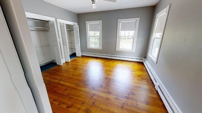 Empty room, Interior, Wood Texture Flooring