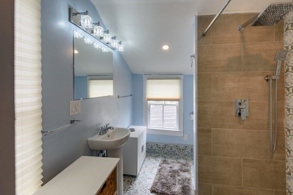 Bathroom, Free Standing Baths, Interior, Recessed Lighting