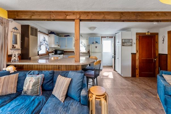 Interior, Kitchen, Living room, Wood Texture Flooring