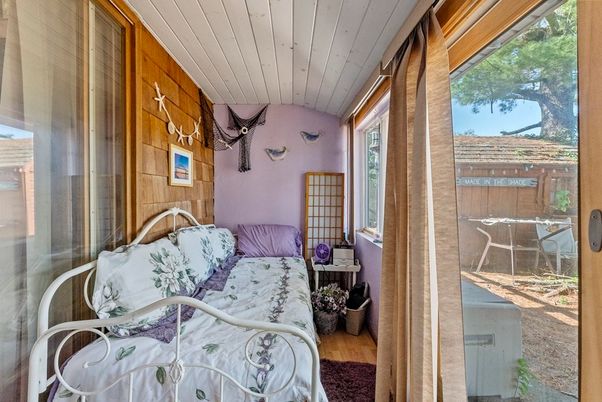 Bedroom, Interior, Wooden Walls