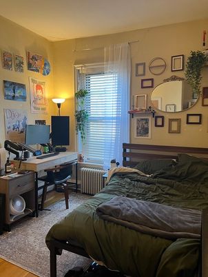 Bedroom, Home Office, Interior, Wood Texture Flooring