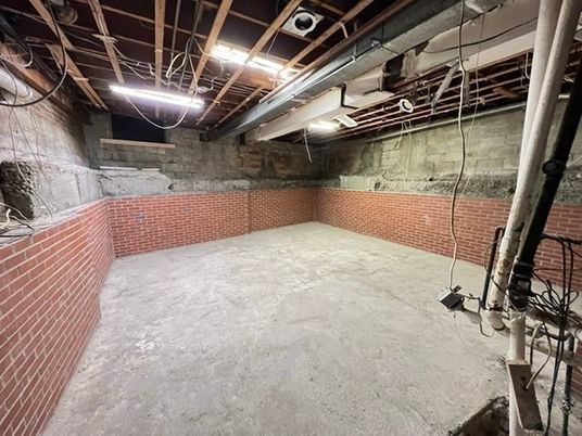 Interior, Stone Walls