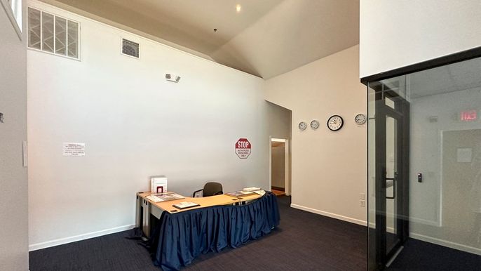 Home Office, Interior, Recessed Lighting