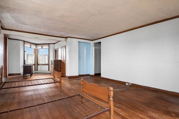 Empty room, Interior, Wood Texture Flooring