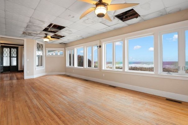 Empty room, Interior, Wood Texture Flooring