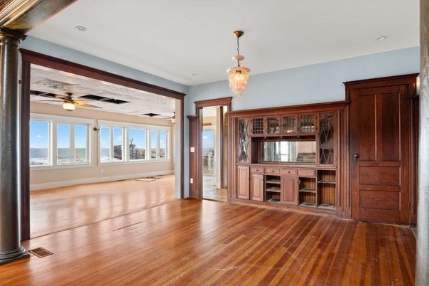 Chandelier, Interior, Recessed Lighting, Wood Texture Flooring