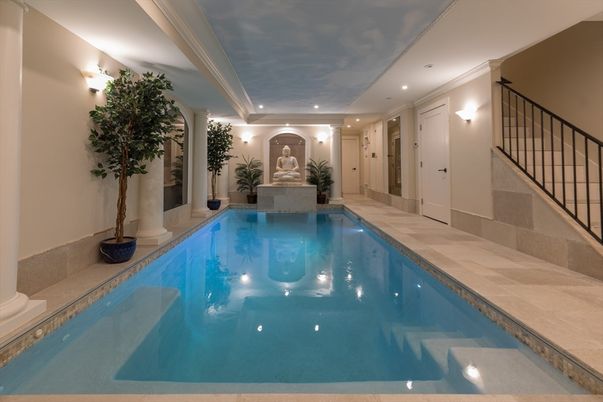 Interior, Pool, Recessed Lighting