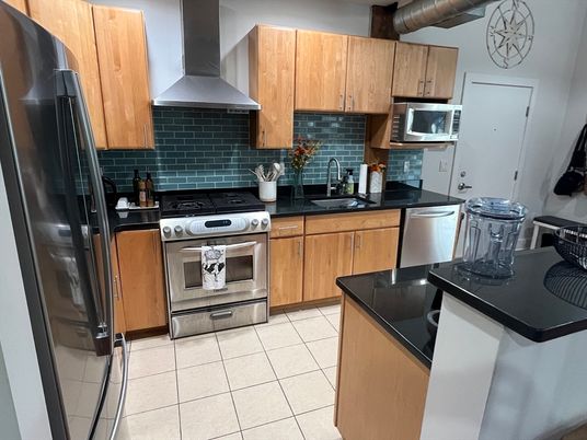 Interior, Kitchen, Stainless Steel Appliances
