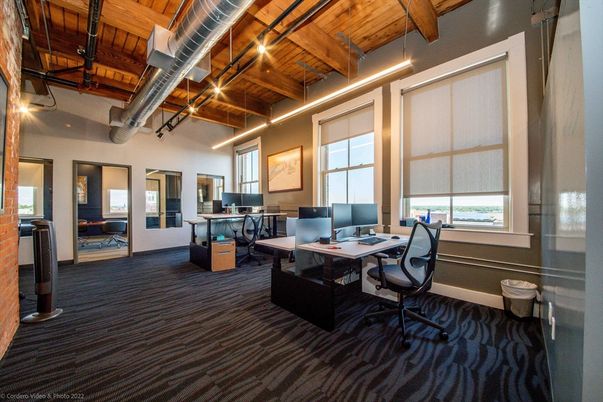 Home Office, Interior, Wooden Beams, Wooden Ceilings