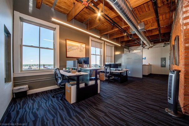 Home Office, Interior, Stone Walls, Wooden Beams, Wooden Ceilings