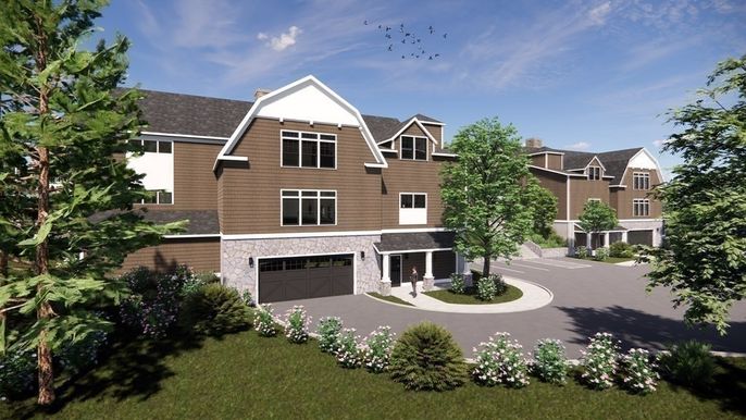 Attached, Exterior, Facade, Rowhouse