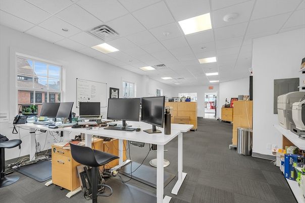 Home Office, Interior, Recessed Lighting