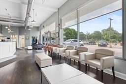 Dining room, Interior, Living room, Pendant Lights, Wood Texture Flooring