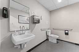 Bathroom, Interior, Recessed Lighting