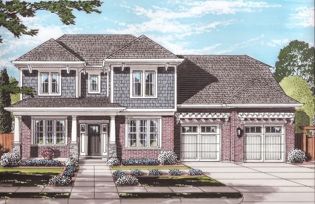 Attached, Exterior, Facade, Brick Facade, Brick Traditional