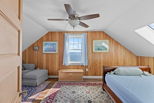 Bedroom, Interior, Wood Texture Flooring, Wooden Walls