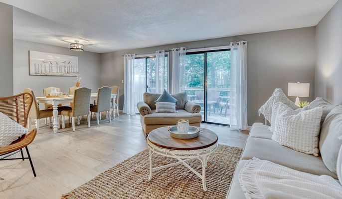 Dining room, Interior, Living room, Wood Texture Flooring