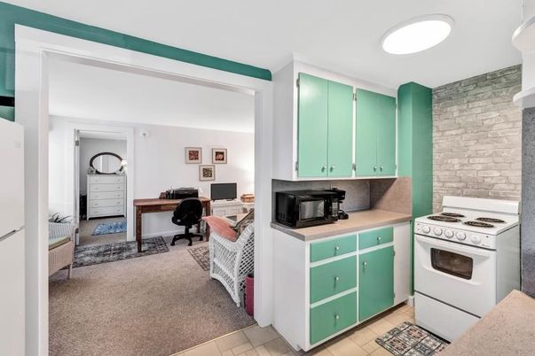 Interior, Kitchen, Stone Walls