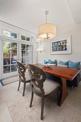 Dining room, Interior, Pendant Lights