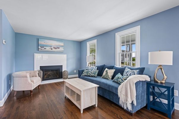 Fireplace, Interior, Living room, Wood Texture Flooring