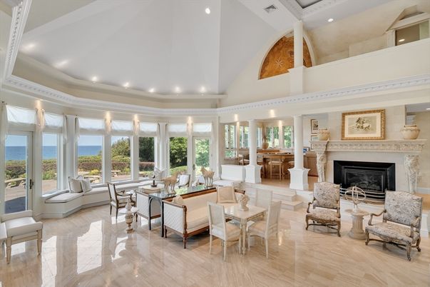Fireplace, Interior, Living room, Recessed Lighting