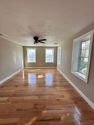 Empty room, Interior, Wood Texture Flooring