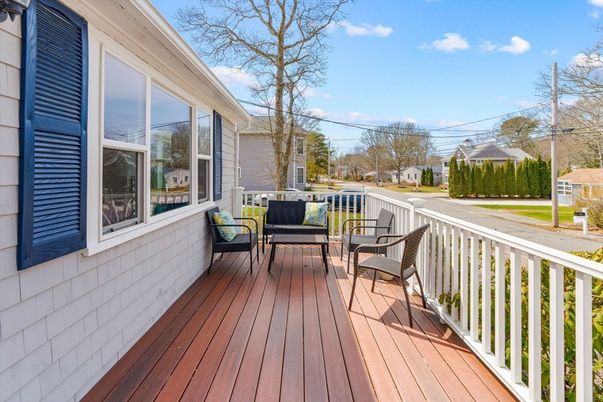 Exterior, Wood Texture Flooring