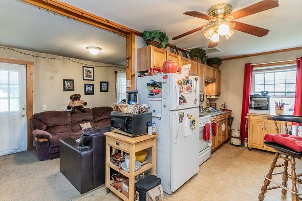Interior, Kitchen, Living room