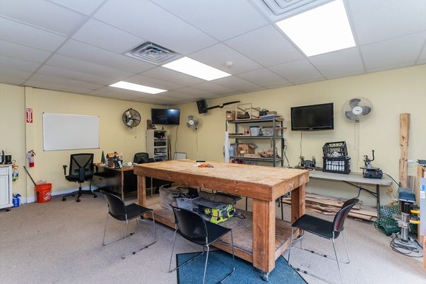 Home Office, Interior, Recessed Lighting