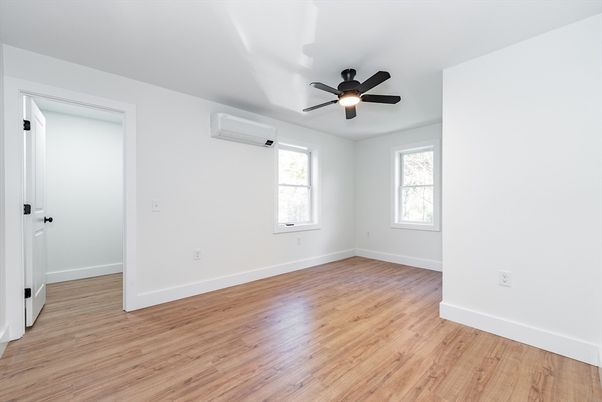 Empty room, Interior, Wood Texture Flooring