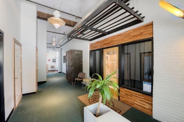 Interior, Pendant Lights, Stone Walls, Wood Texture Flooring