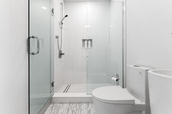 Bathroom, Glass Shower, Interior