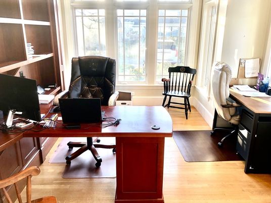 Home Office, Interior, Wood Texture Flooring