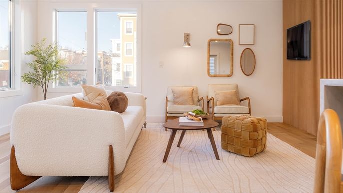 Fireplace, Interior, Living room, Wood Texture Flooring