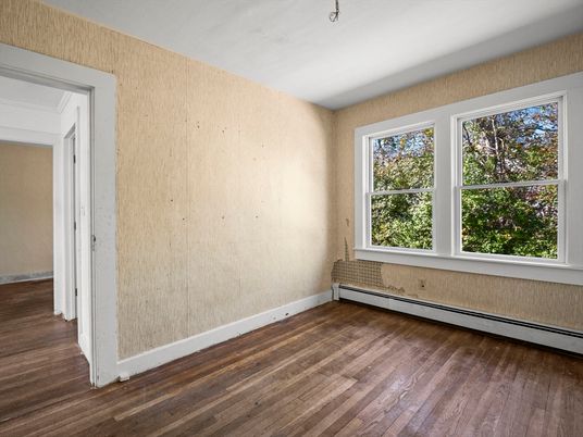 Empty room, Interior, Wood Texture Flooring