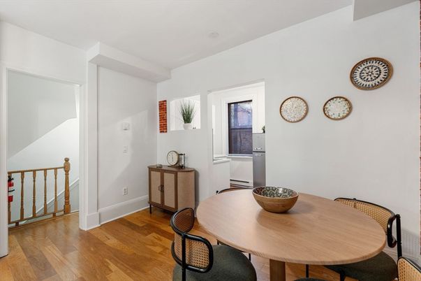 Dining room, Interior, Wood Texture Flooring